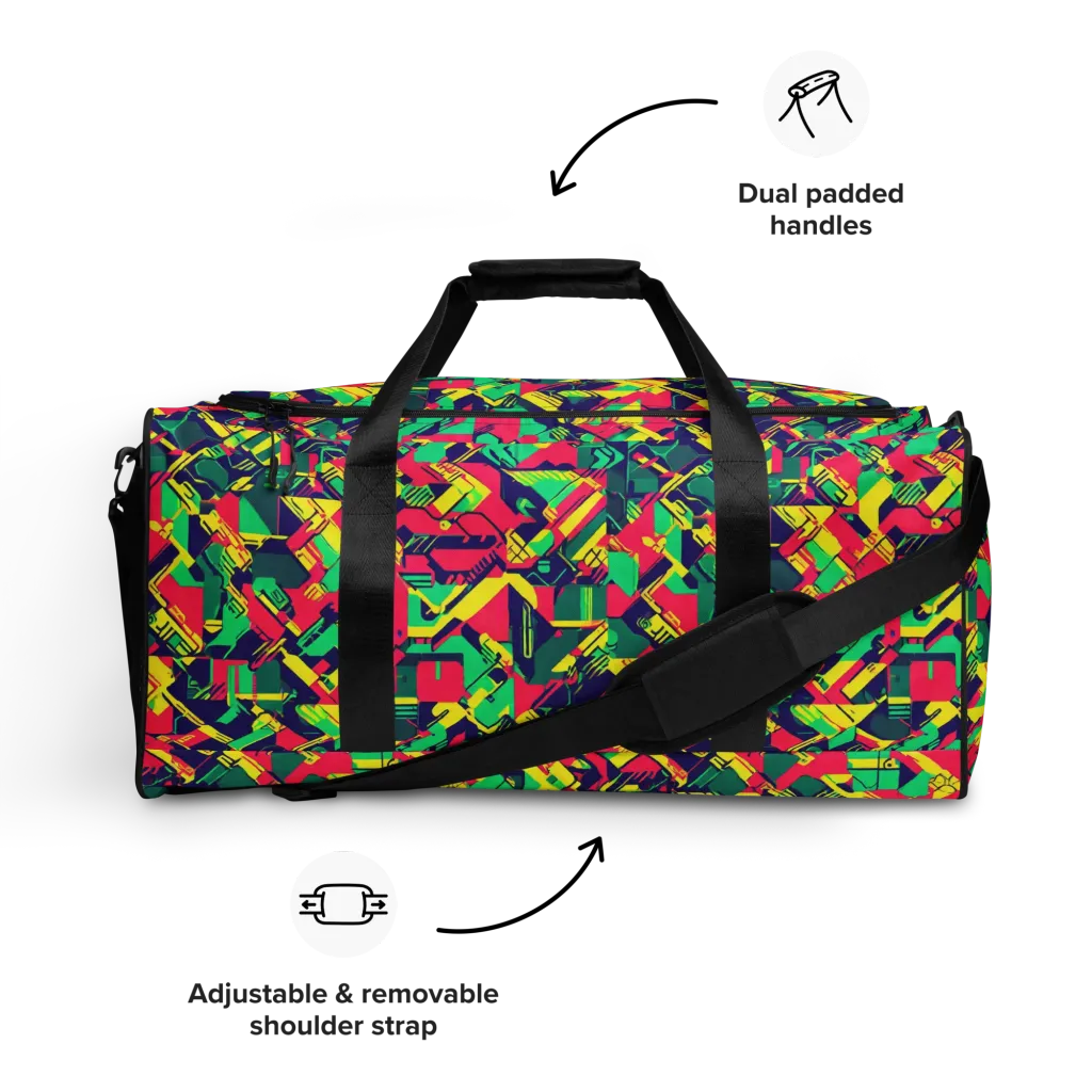 Hypercolor Relay on Duffle Bag — Front