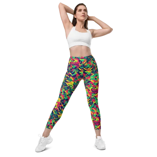 Hypercolor Relay on a Leggings with Pockets