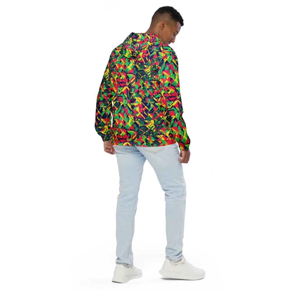 Hypercolor Relay on Men's Windbreaker — Back