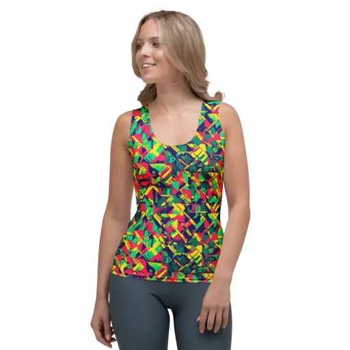 Hypercolor Relay on a Women's Tank Top