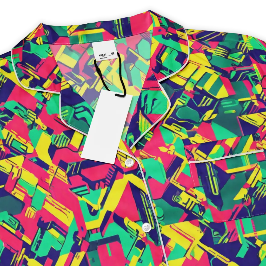 Hypercolor Relay on Women's Short Sleeve Pajama Top — Product details