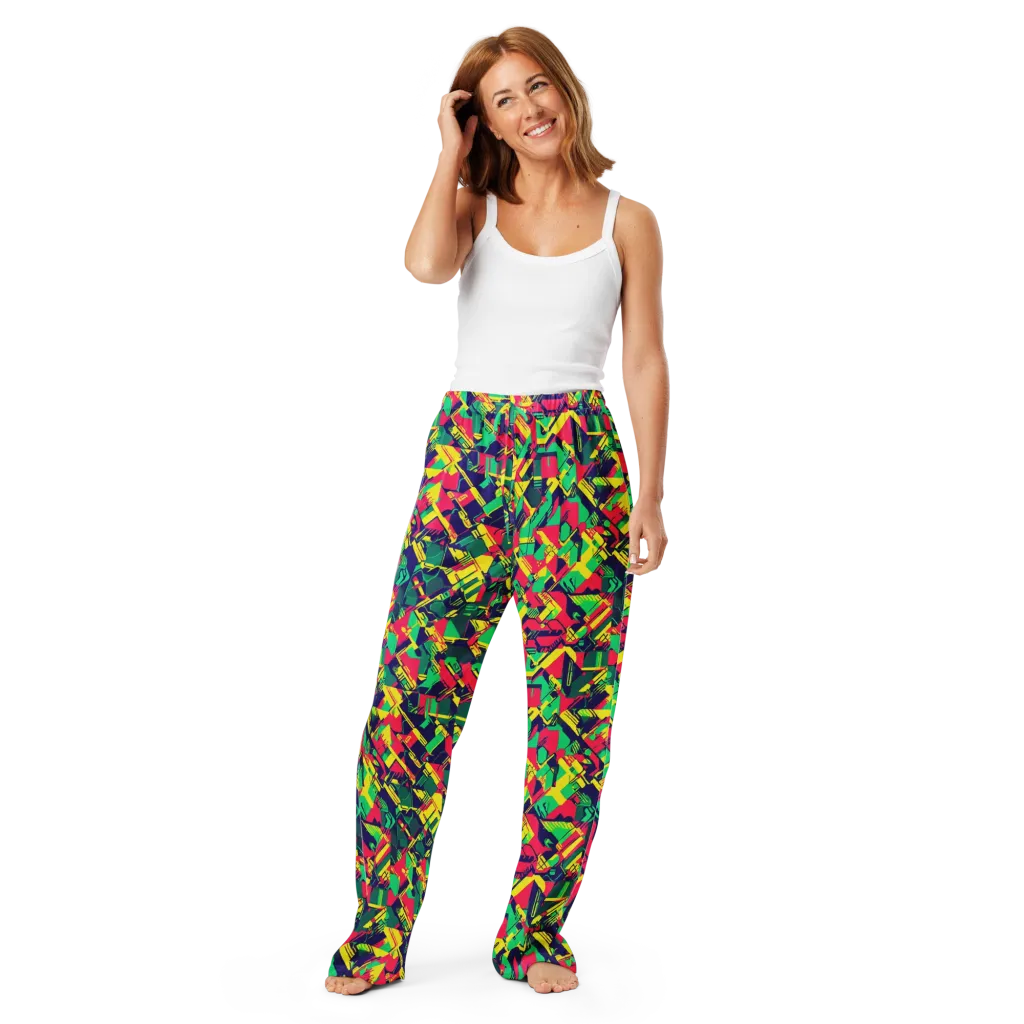 Hypercolor Relay on Women's Pajama Pants — Front