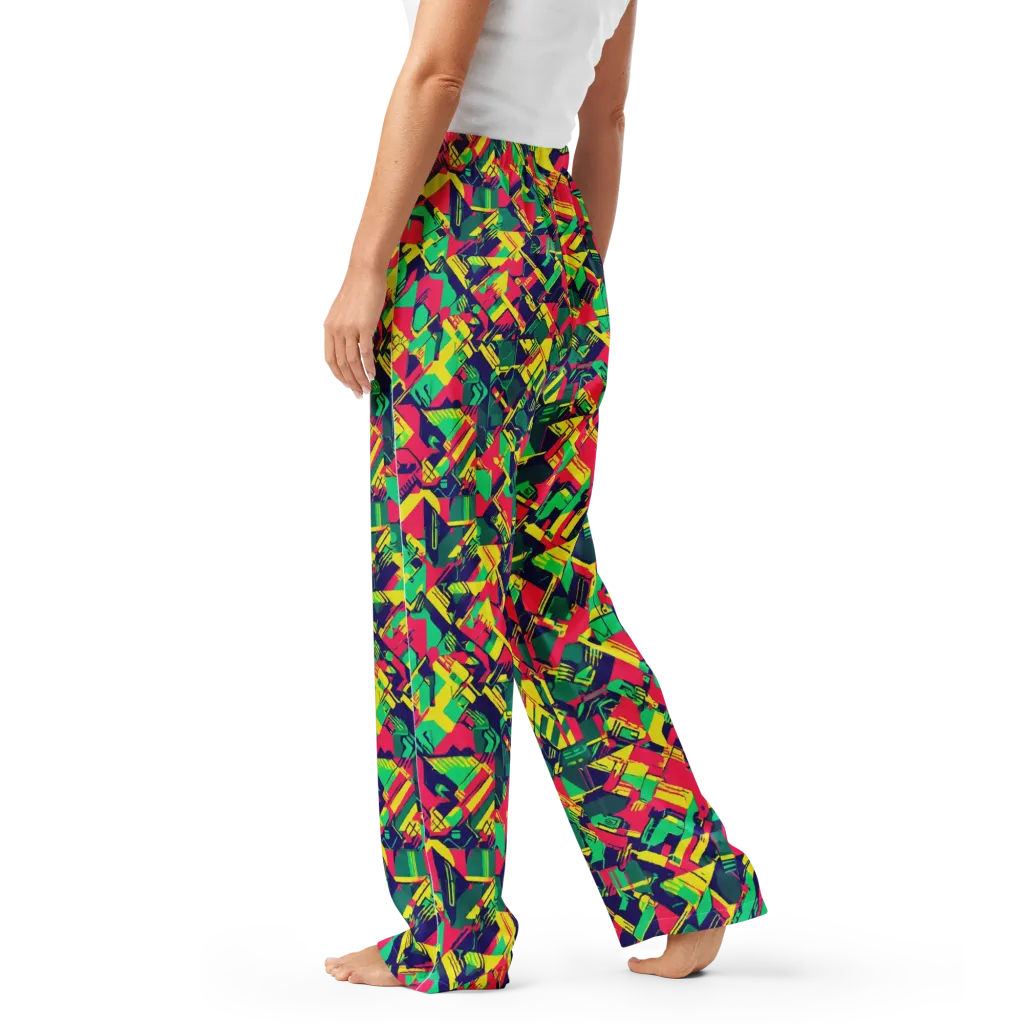 Hypercolor Relay on Women's Pajama Pants — Left