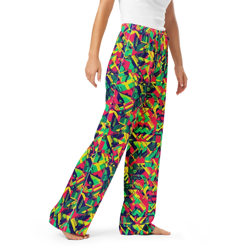 Hypercolor Relay on Women's Pajama Pants — Right Front