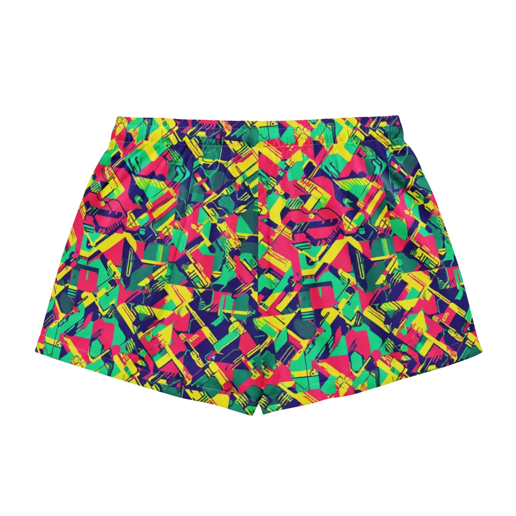 Hypercolor Relay on Women's Pajama Shorts — Back