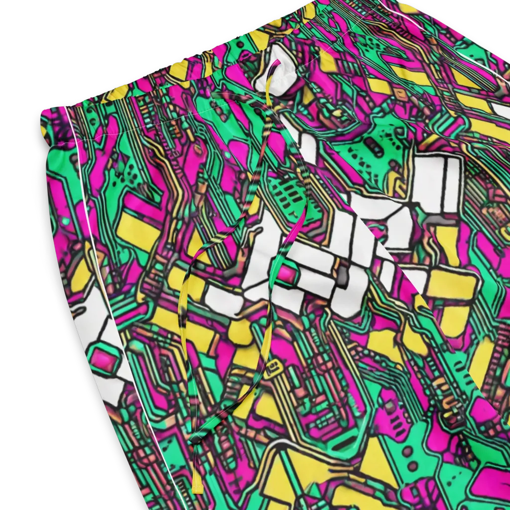 Synthwave Wiring on Women's Pajama Pants — Product details