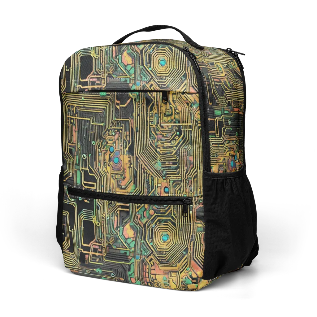 Copper Synapse on Utility Backpack — Left Front