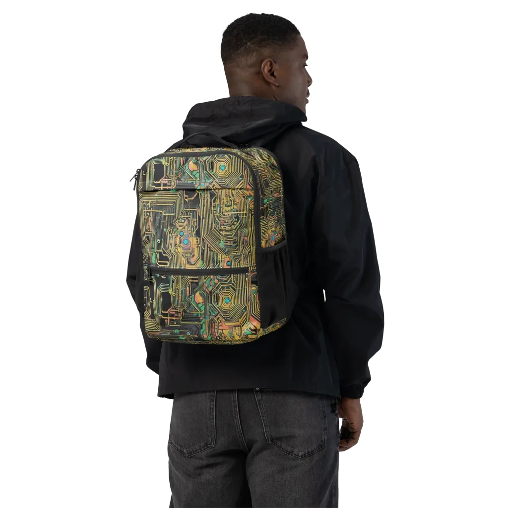 Copper Synapse on Utility Backpack — Back
