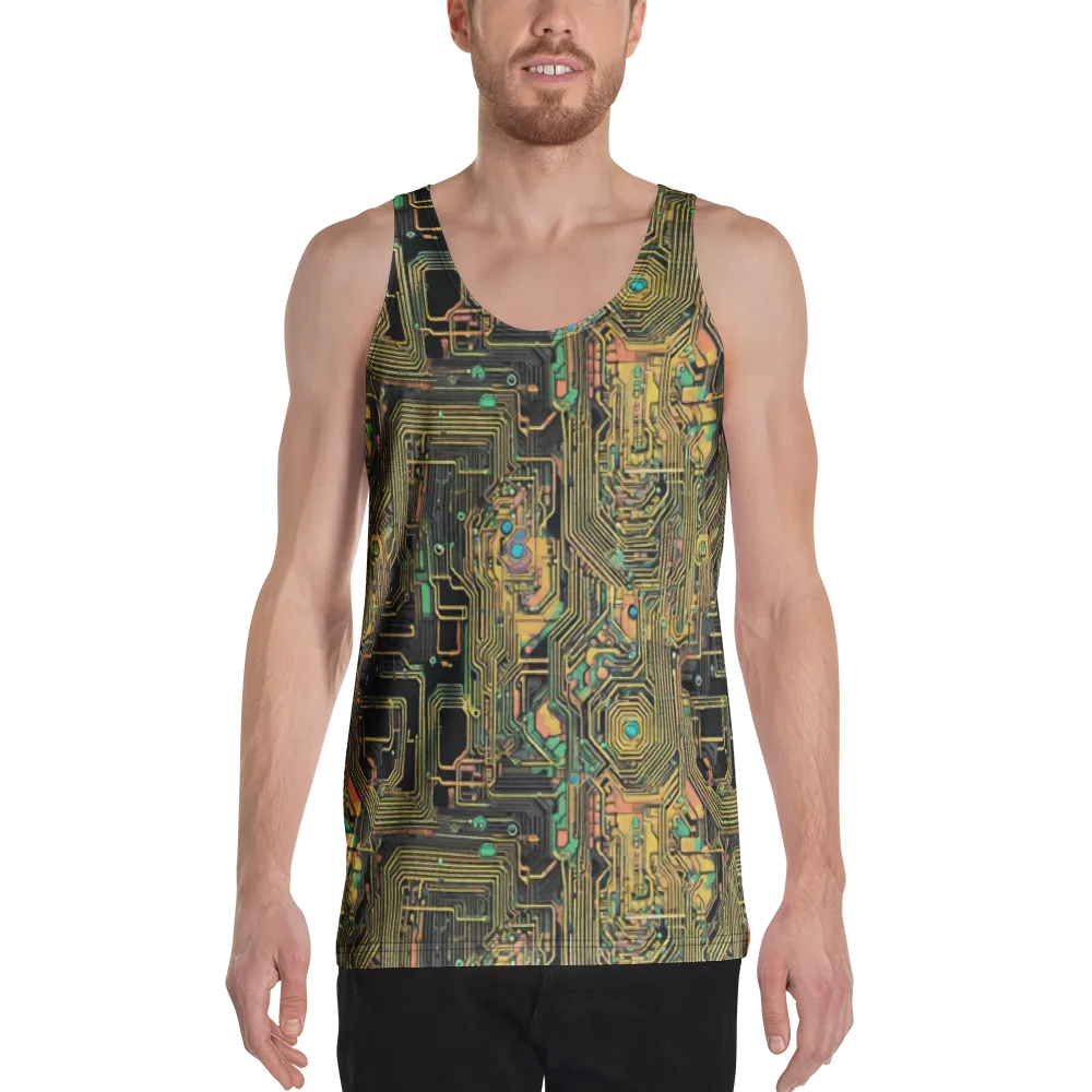 Copper Synapse on Men's Tank Top — Front