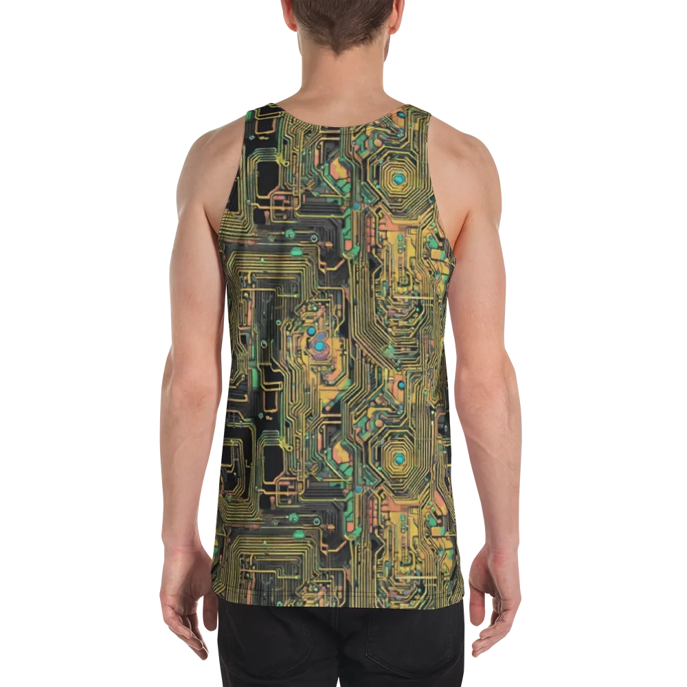 Copper Synapse on Men's Tank Top — Back