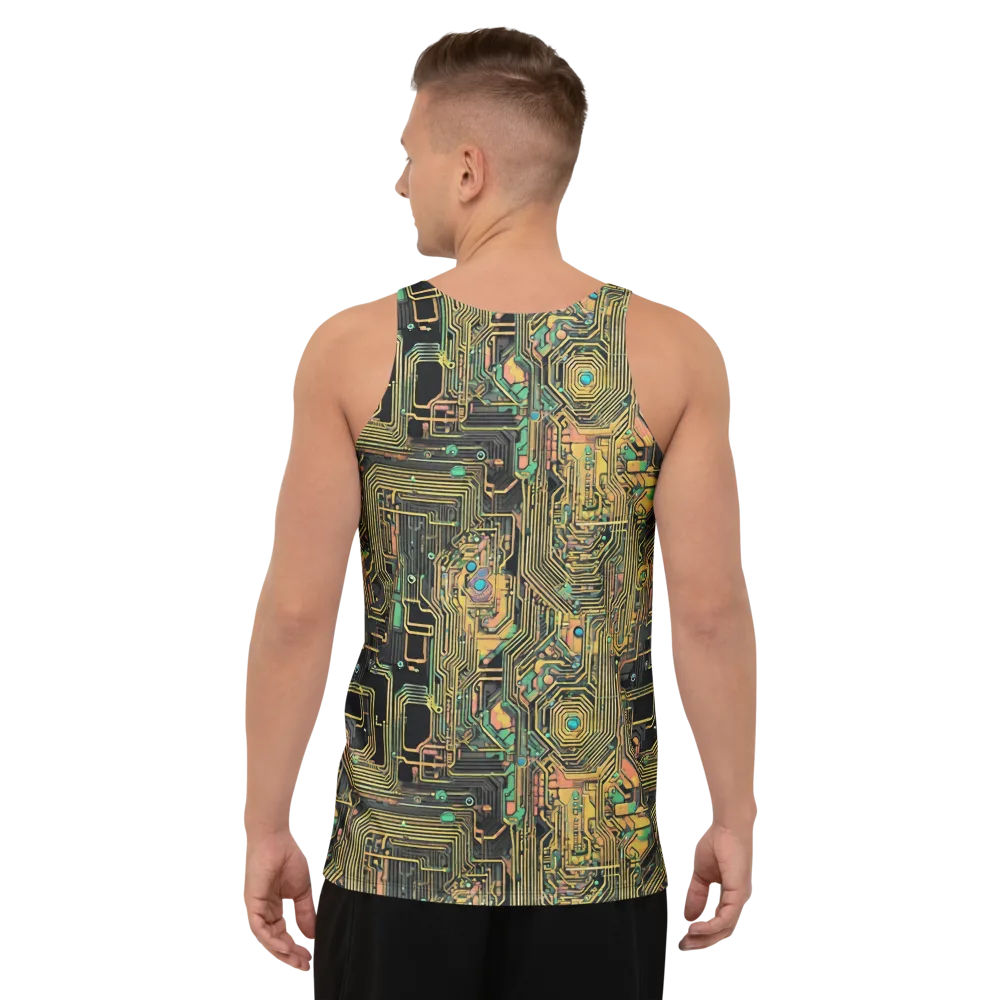 Copper Synapse on Men's Tank Top — Back