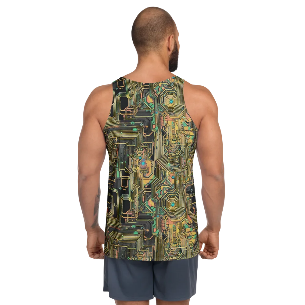 Copper Synapse on Men's Tank Top — Back