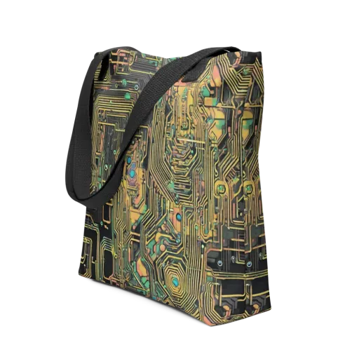 Copper Synapse on a Tote Bag