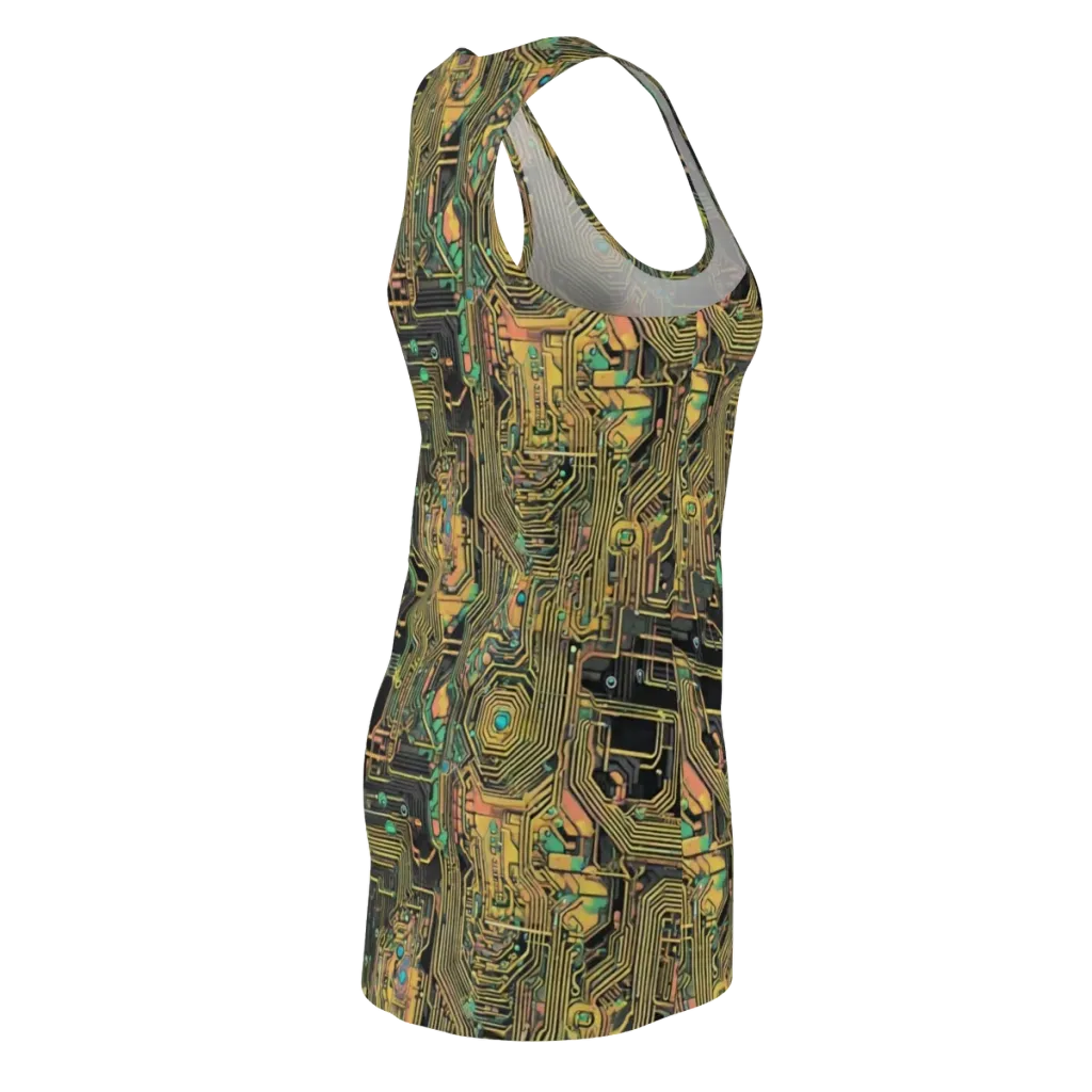 Copper Synapse on Racerback Dress — Back Side