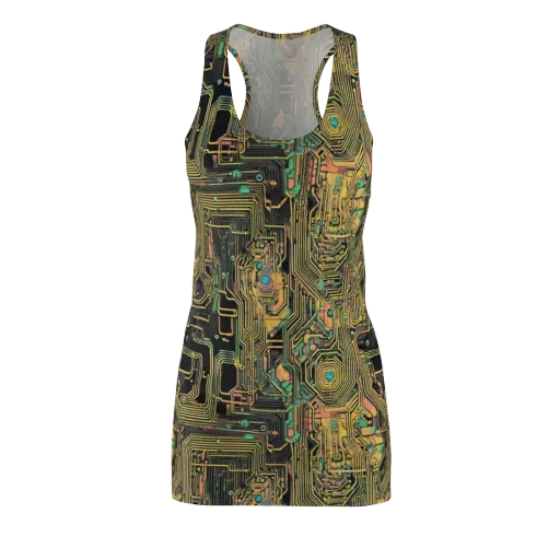 Copper Synapse on a Racerback Dress