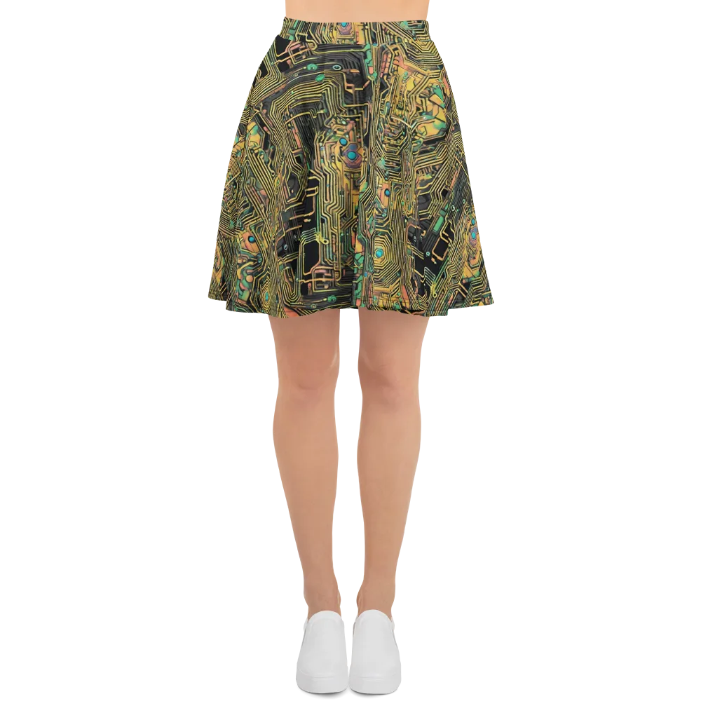 Copper Synapse on Skater Skirt — Front