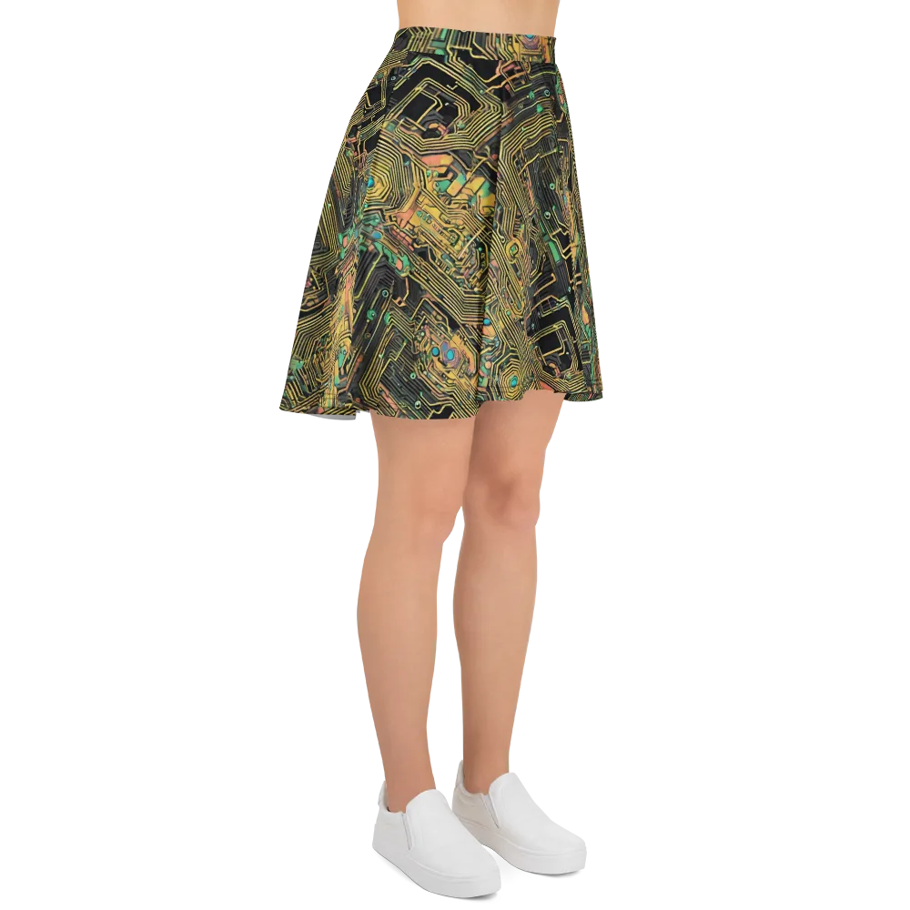 Copper Synapse on Skater Skirt — Right
