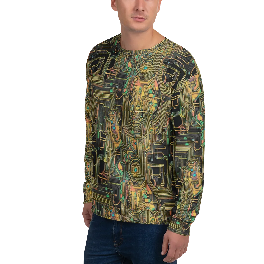 Copper Synapse on Sweatshirt — Left Front