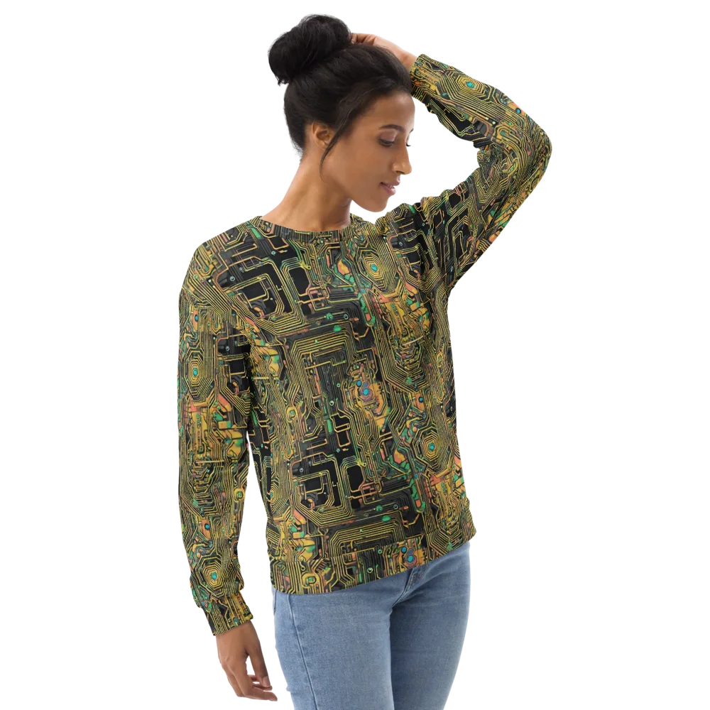 Copper Synapse on Sweatshirt — Right Front