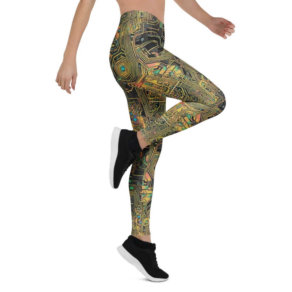 Copper Synapse on Leggings — Right