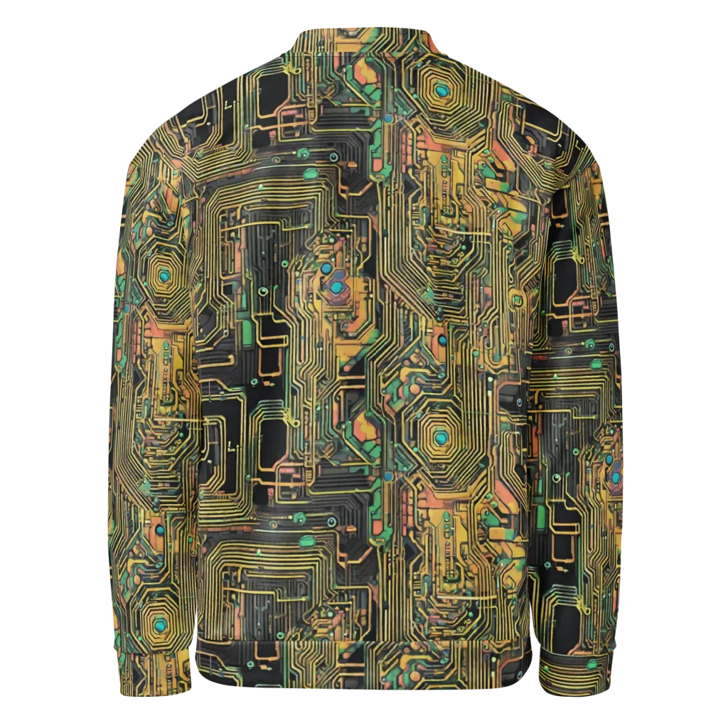 Copper Synapse on Bomber Jacket — Back