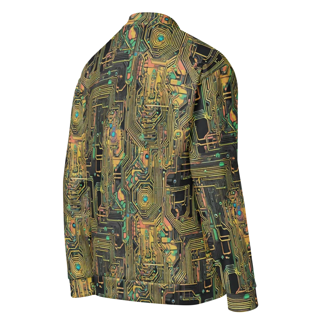 Copper Synapse on Bomber Jacket — Right Back