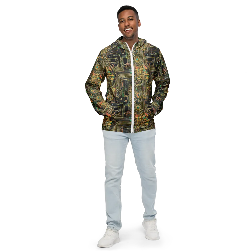 Copper Synapse on Men's Windbreaker — Front