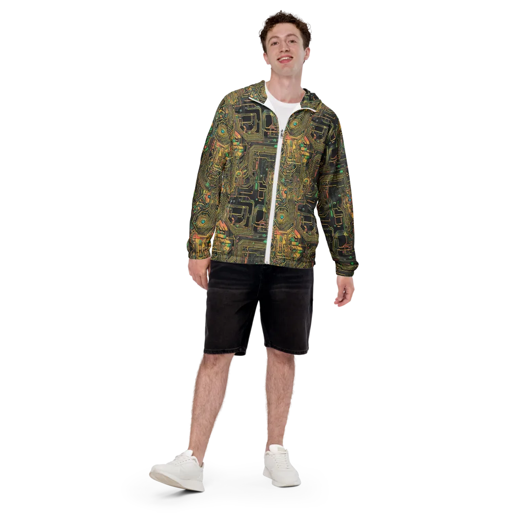 Copper Synapse on Men's Windbreaker — Front