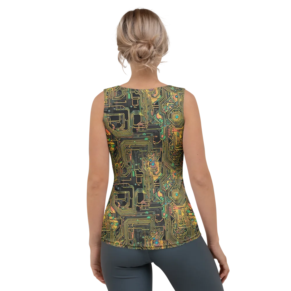 Copper Synapse on Women's Tank Top — Back
