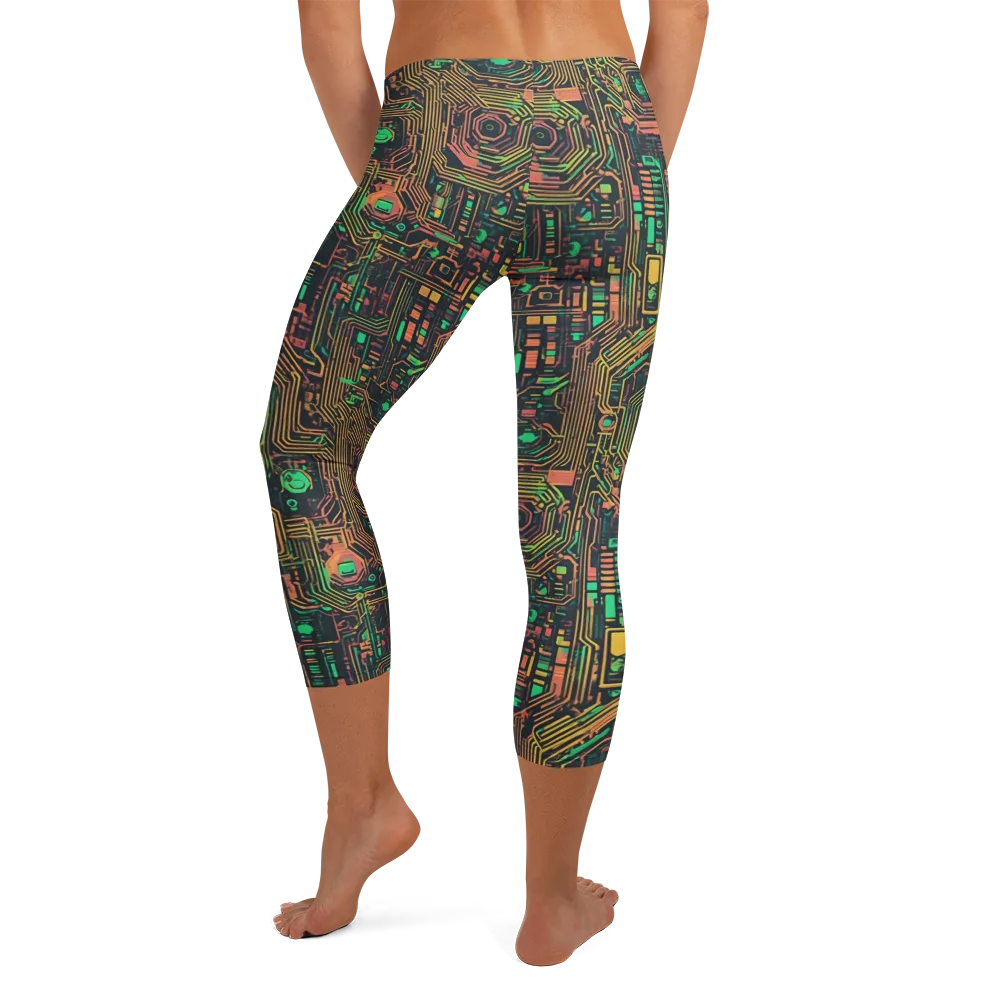 Copper Logic on Capri Leggings — Back