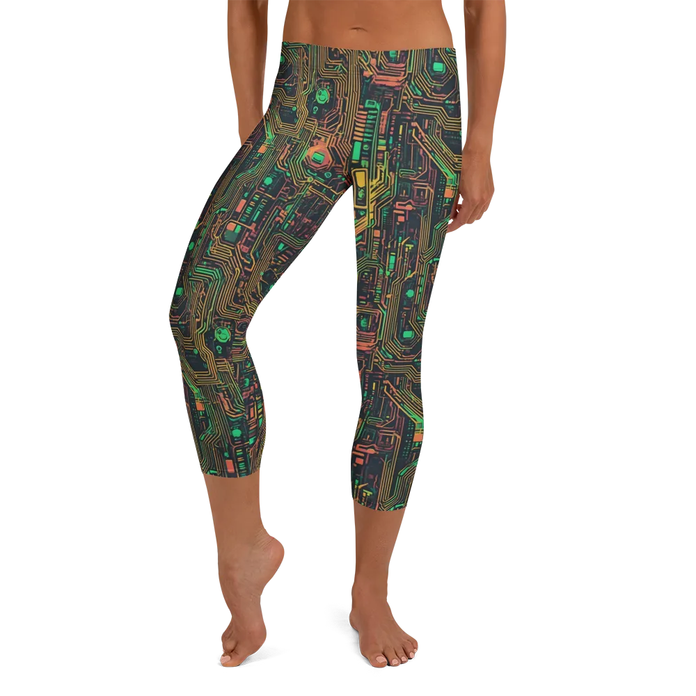 Copper Logic on Capri Leggings — Front