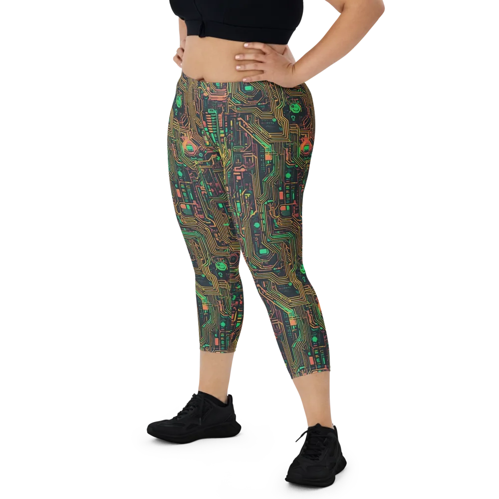 Copper Logic on Capri Leggings — Front