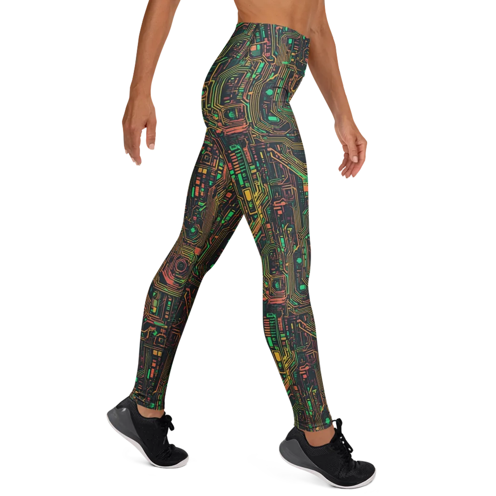 Copper Logic on Yoga Leggings — Right