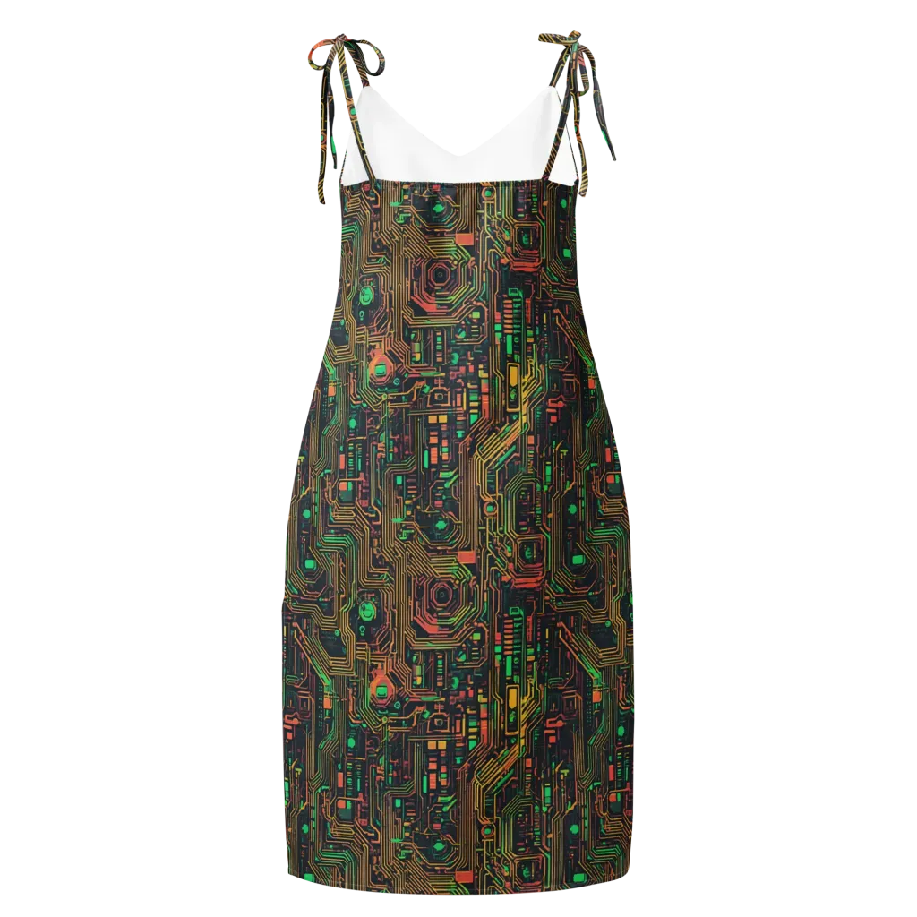 Copper Logic on Slip Dress — Back