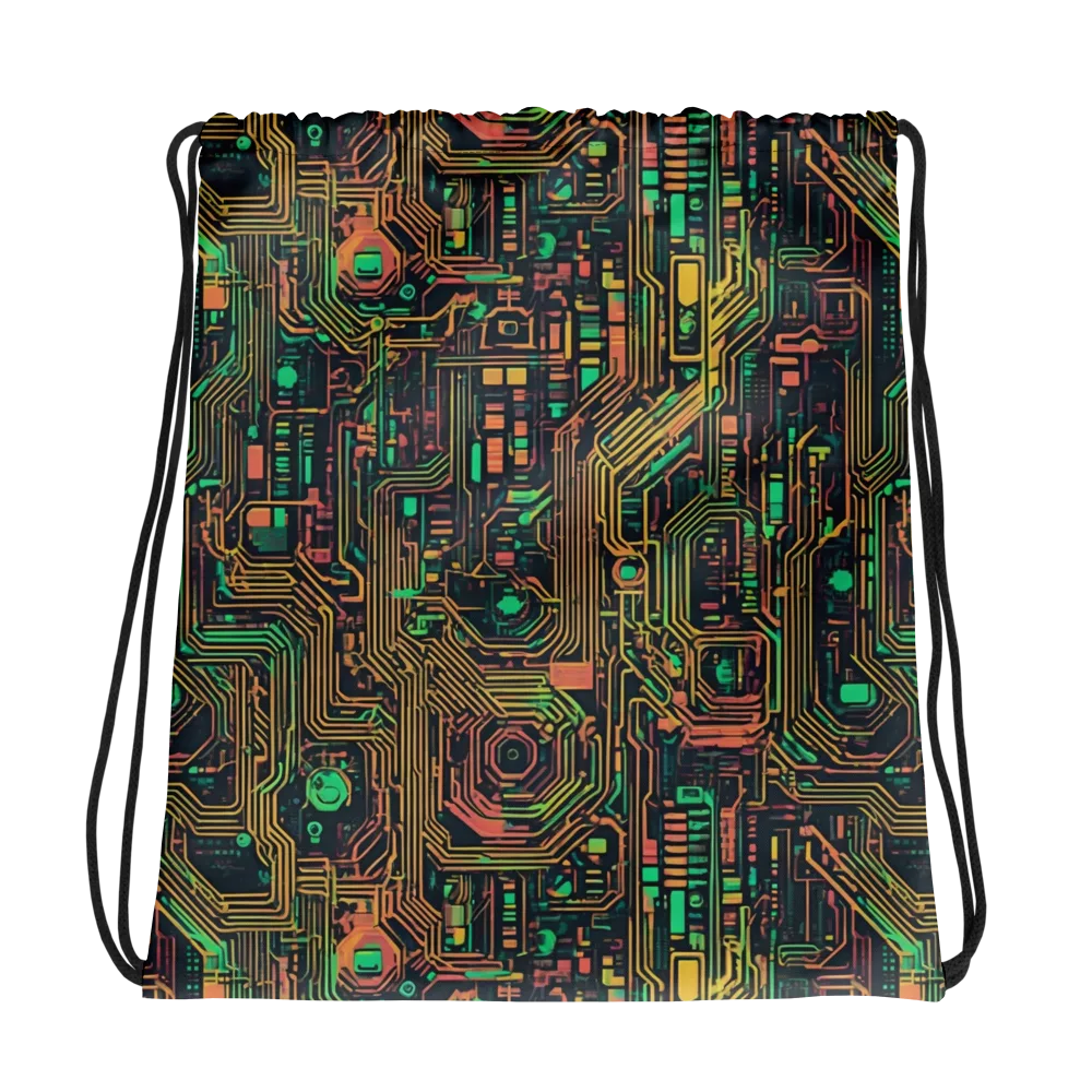 Copper Logic on Drawstring Bag — Photo