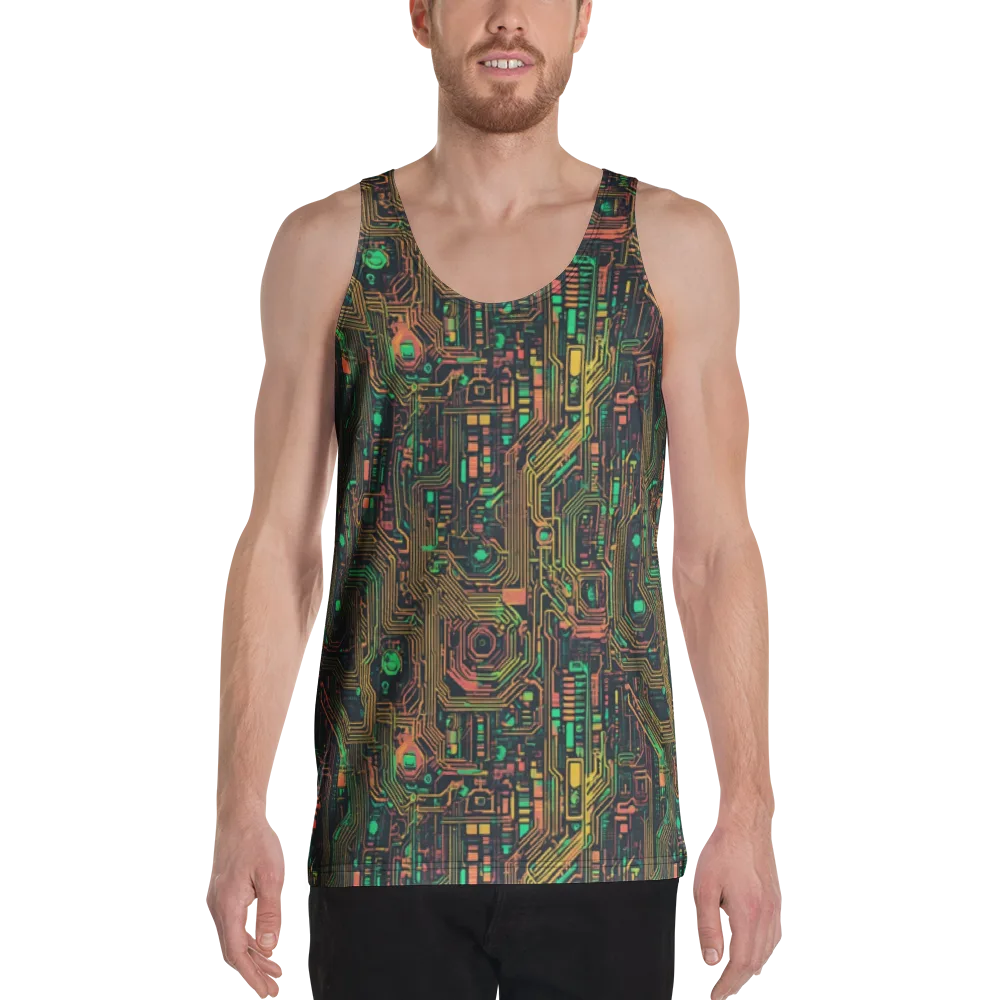 Copper Logic on Men's Tank Top — Front