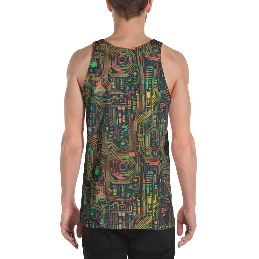 Copper Logic on Men's Tank Top — Back