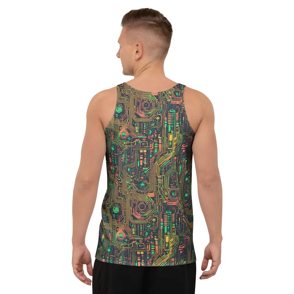 Copper Logic on Men's Tank Top — Back