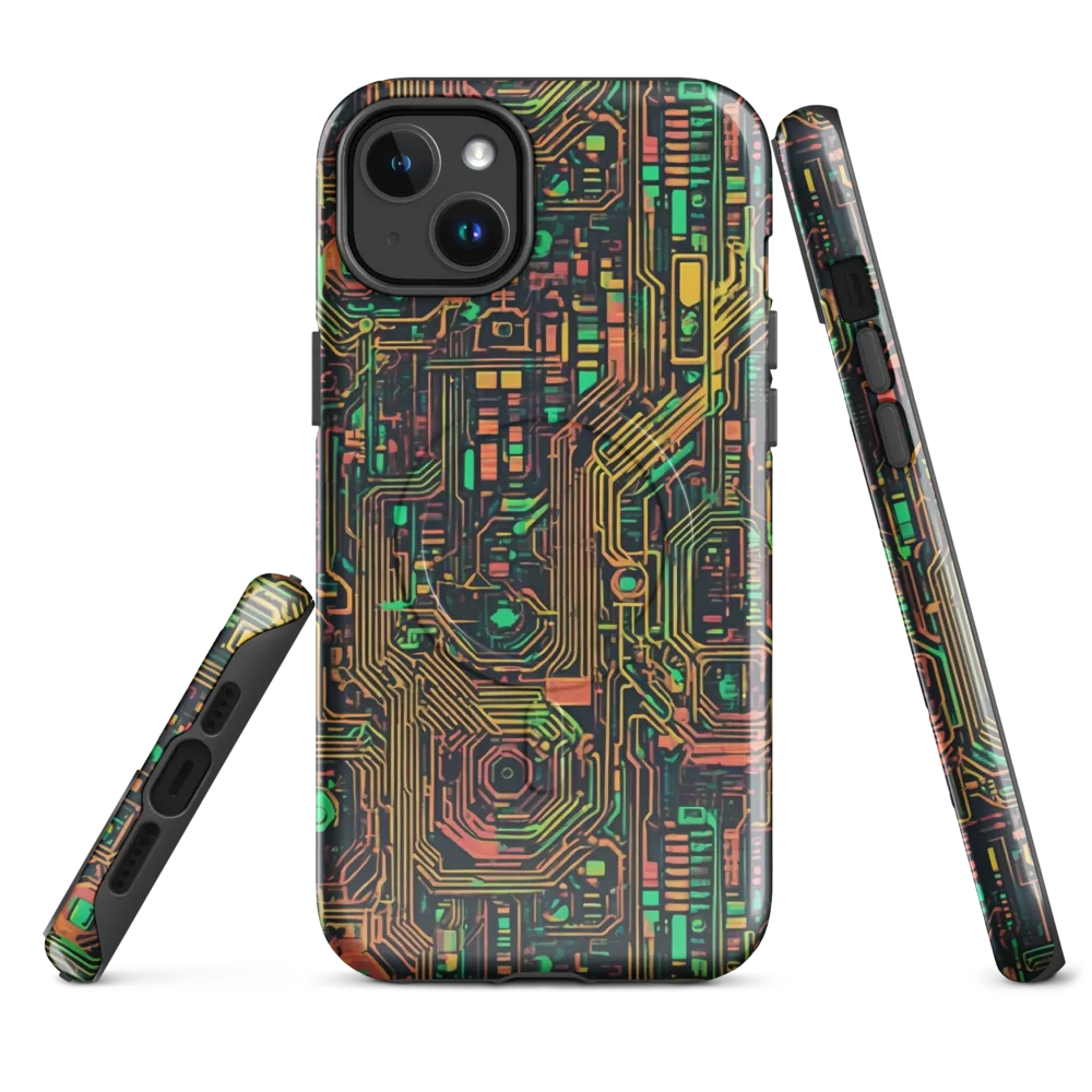 Copper Logic on MagSafe Tough Case for iPhone® — Front