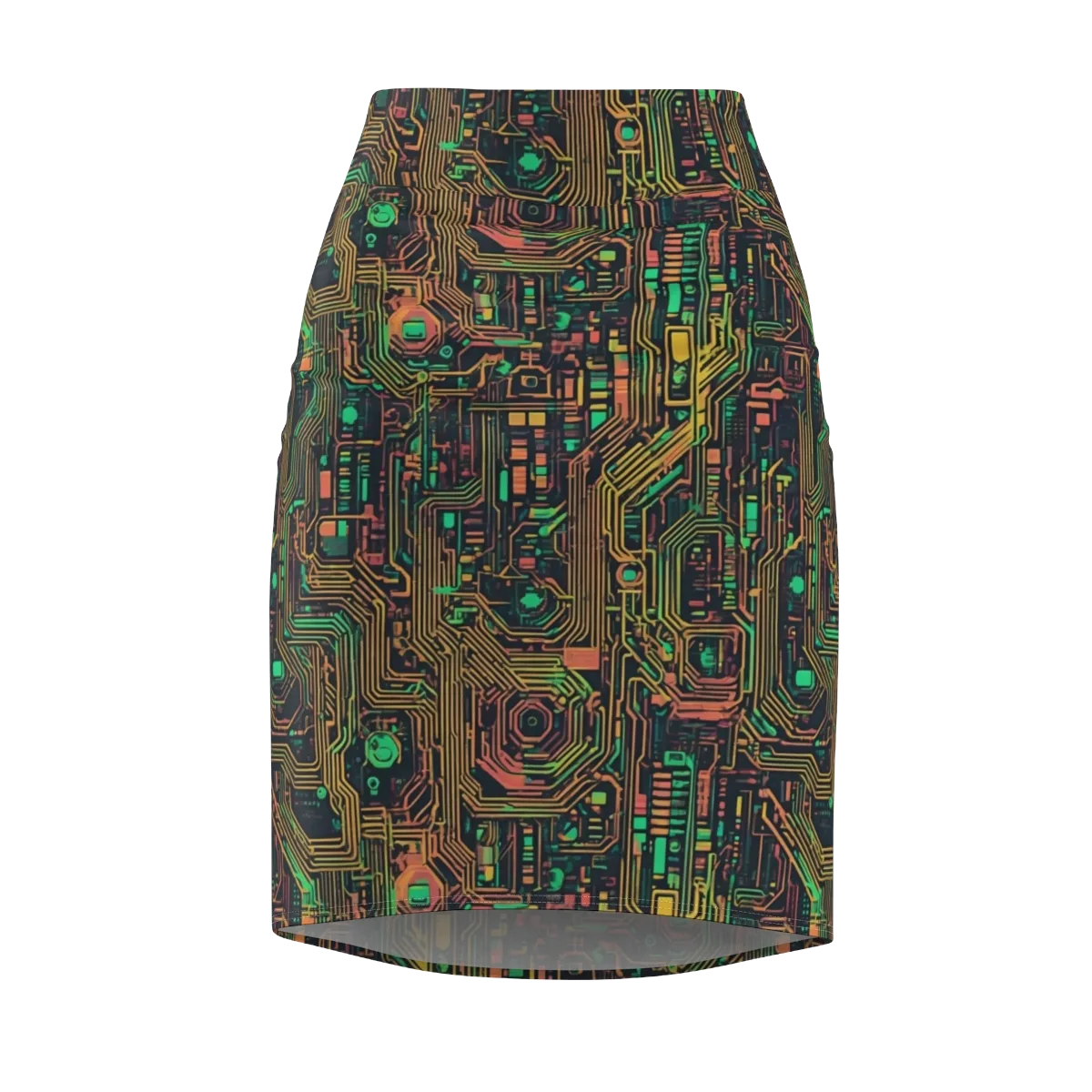 Copper Logic on Pencil Skirt — Front