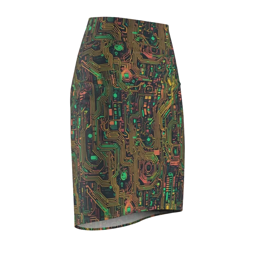 Copper Logic on Pencil Skirt — Front Side