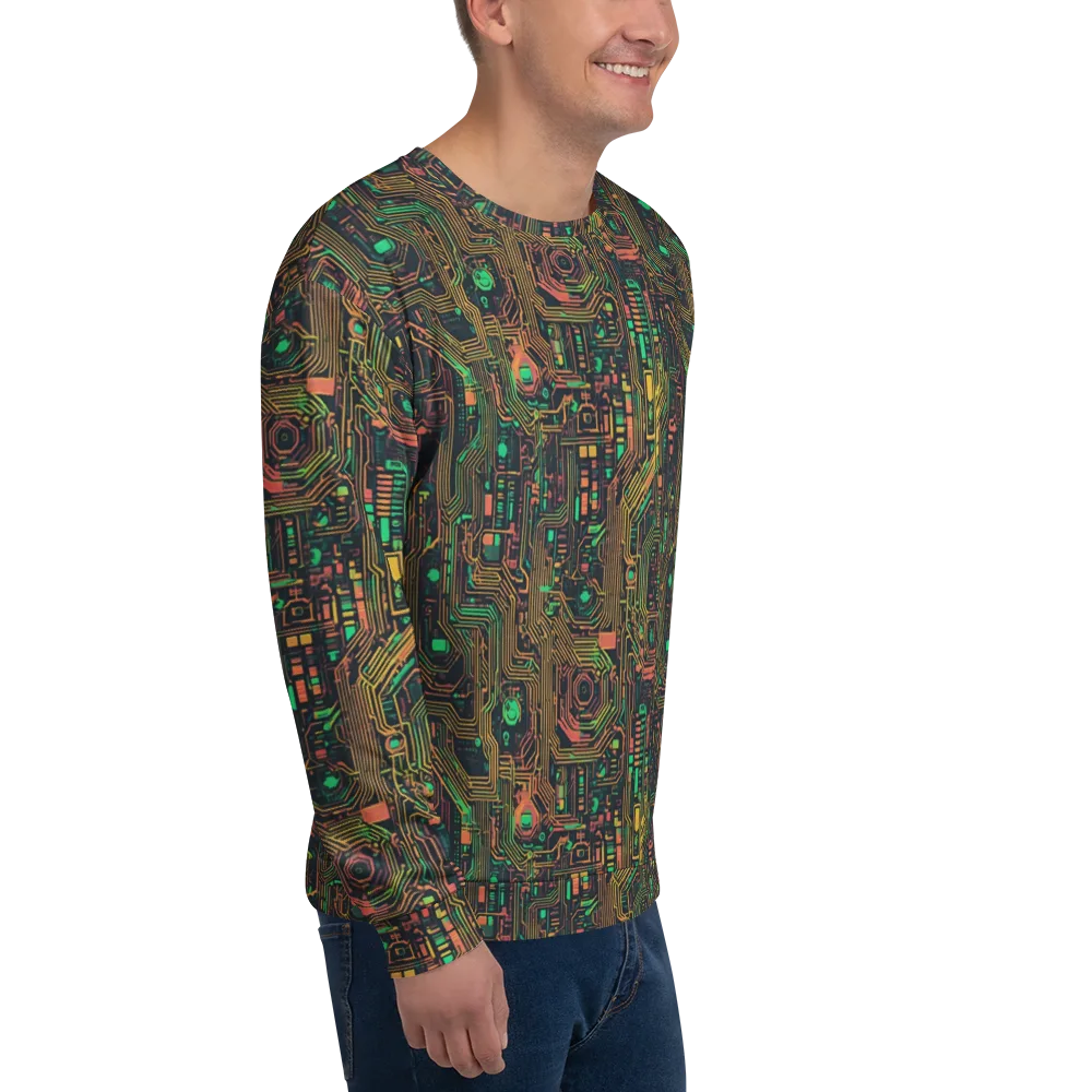 Copper Logic on Sweatshirt — Right Front