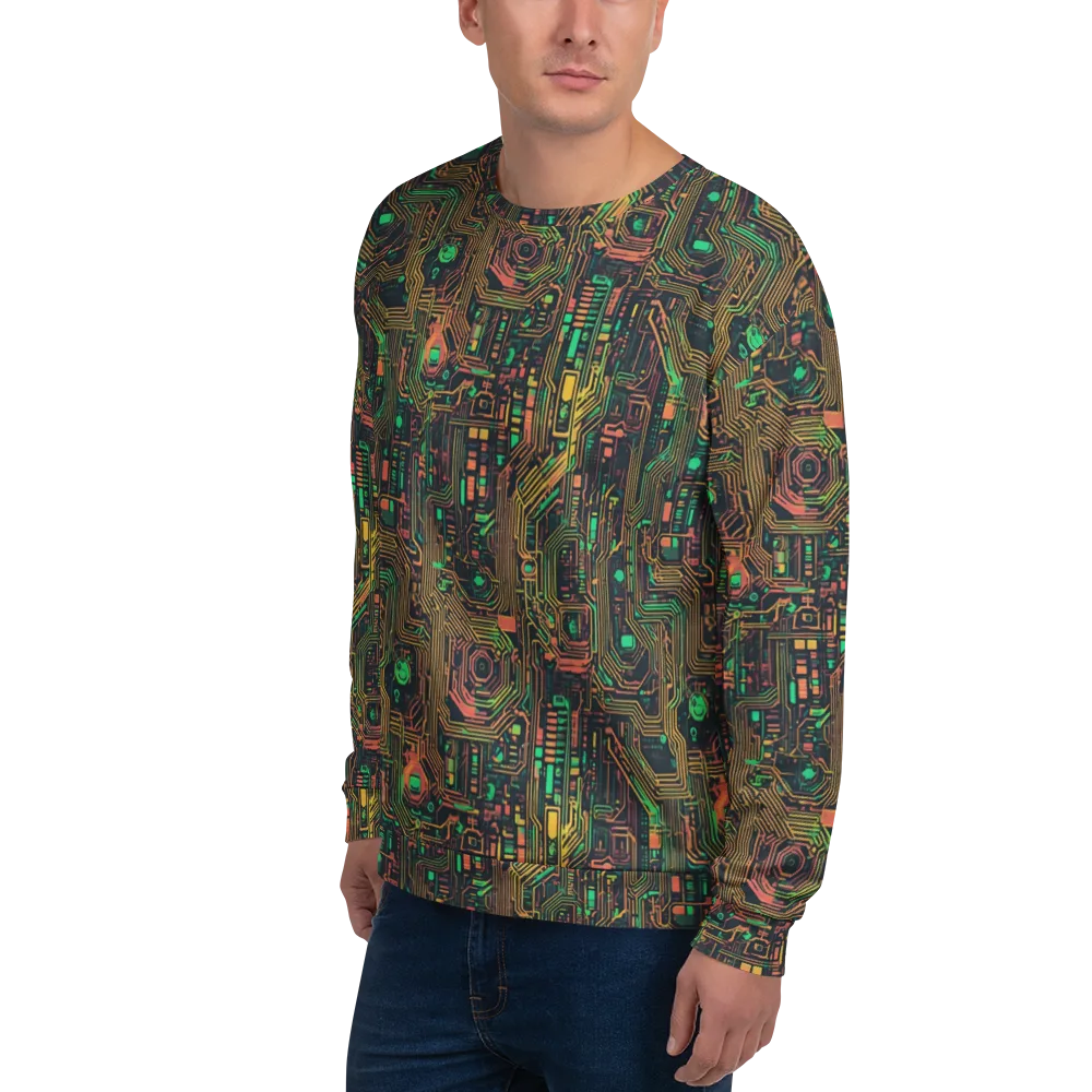 Copper Logic on Sweatshirt — Left Front