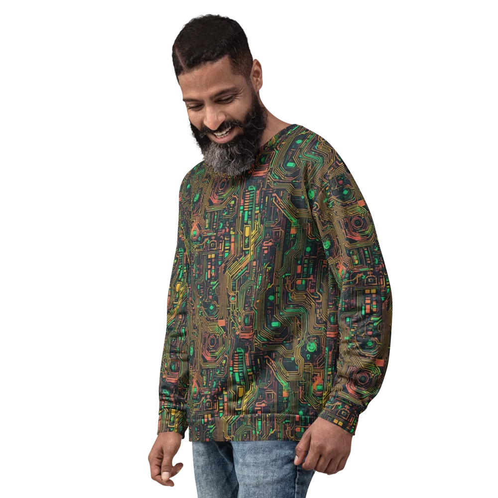 Copper Logic on Sweatshirt — Left Front
