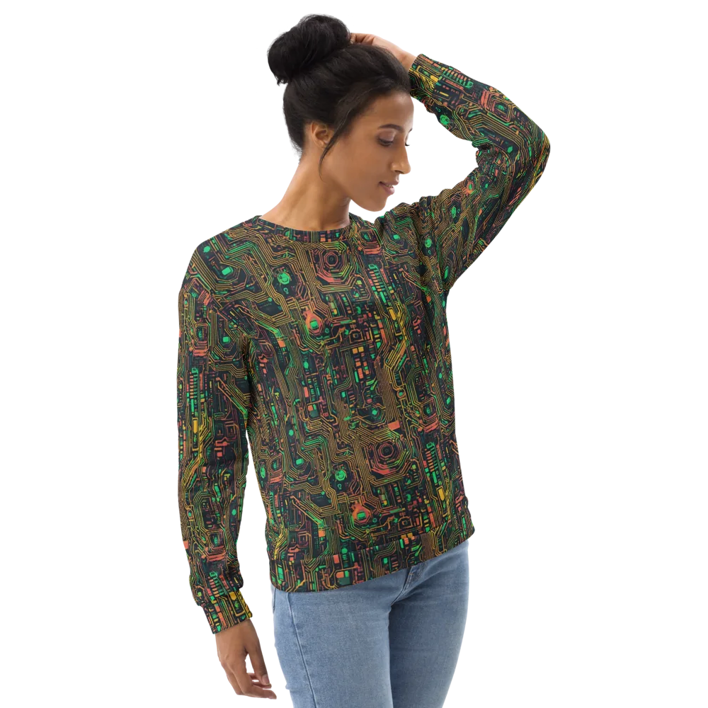 Copper Logic on Sweatshirt — Right Front