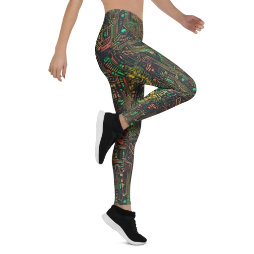 Copper Logic on a Leggings