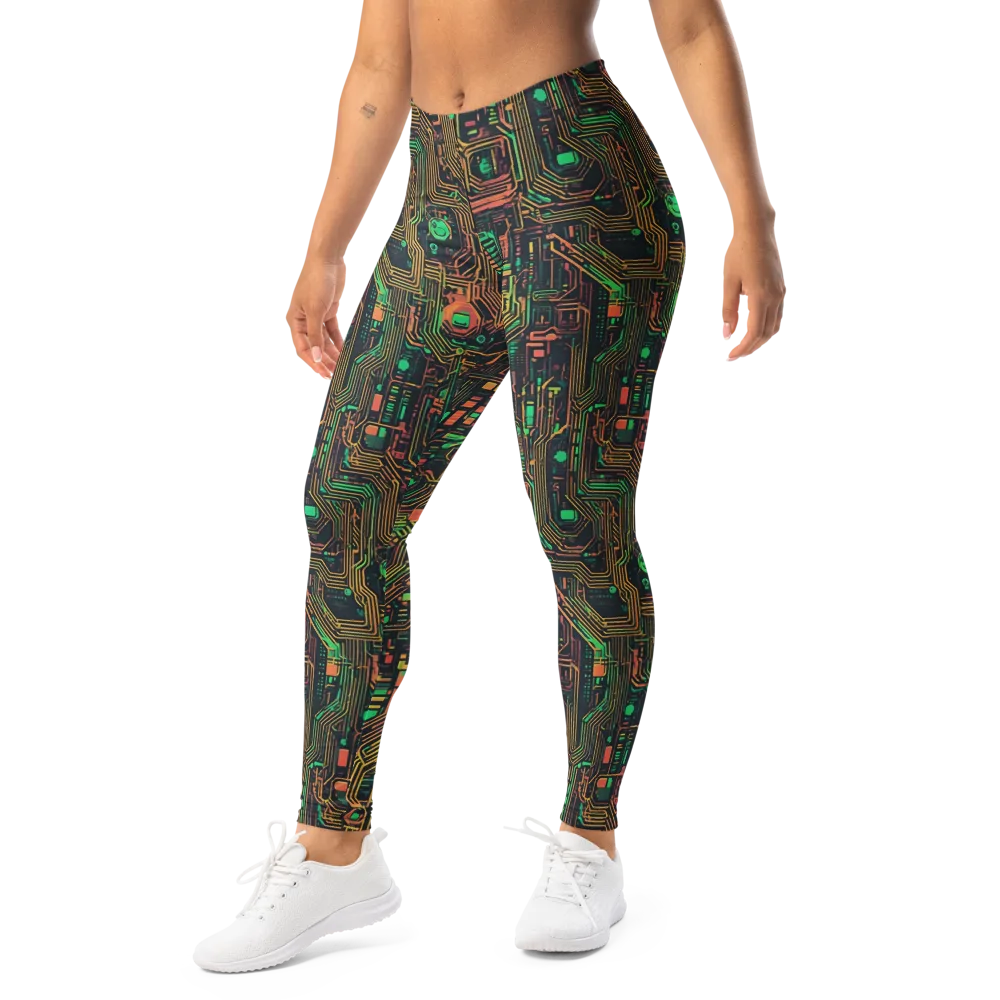 Copper Logic on Leggings — Left Front
