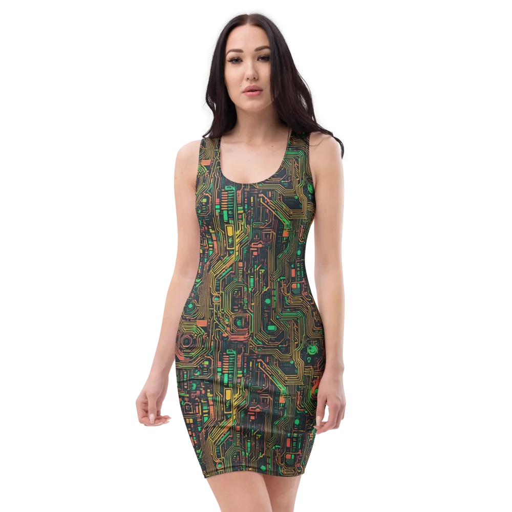 Copper Logic on Bodycon Dress — Front