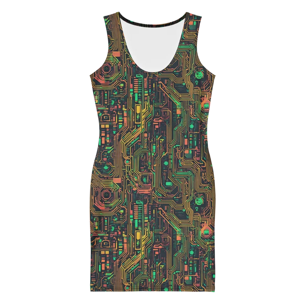 Copper Logic on Bodycon Dress — Front