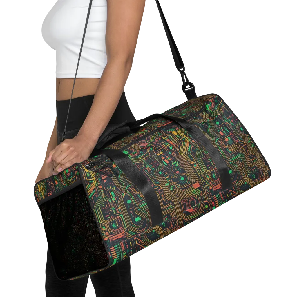 Copper Logic on Duffle Bag — Front